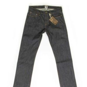 Tellason White Oak Cone Denim Slim Straight John Graham Mellor Jeans 12.…